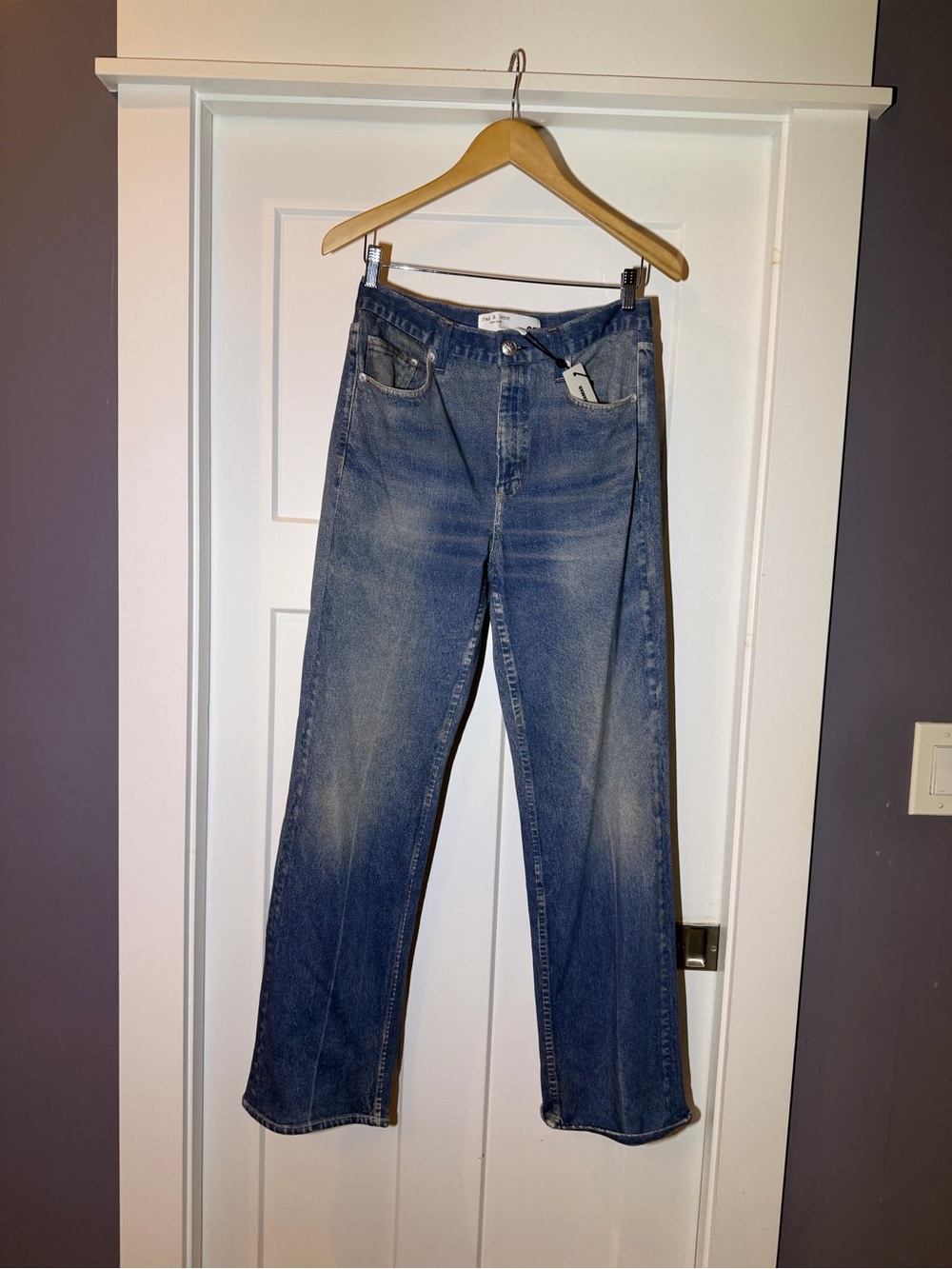 rag & bone Women's Miramar wide leg jeans